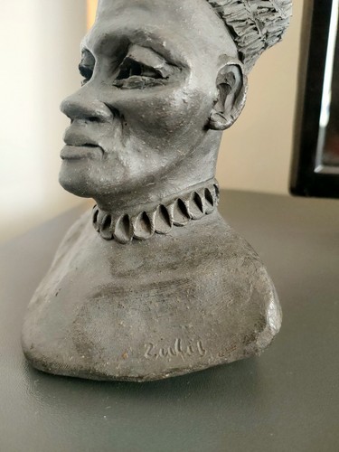 Signed paddy ntuli bust - paddy,