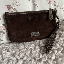 Fat Face Womens Brown Suede