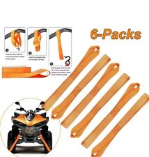 6PCS Soft Loop Tie Down Straps