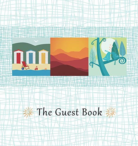 Hardcover guest book - hardcover, book,