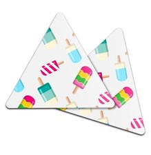 2x Triangle Coaster - Pretty