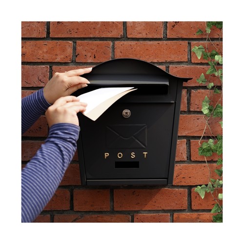 Post box wall mounted - box,
