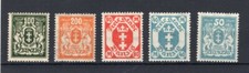 Danzig 138/42 Set** MNH Mint