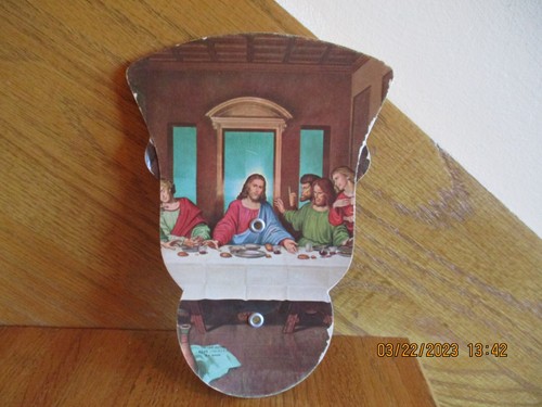 Vintage last supper folding - last,