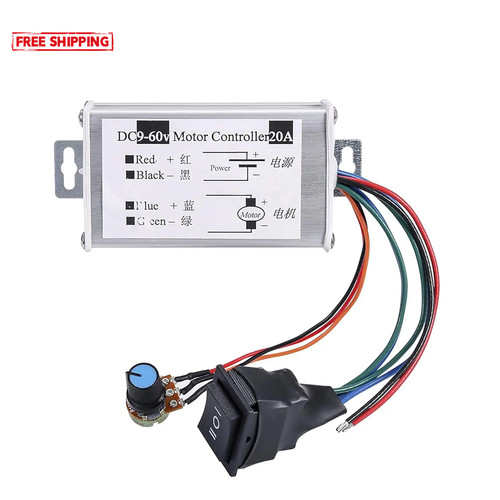 Motor stepless variable - variable, speed