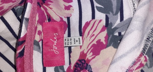 Joules blue striped - , floral
