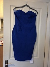 Vesper Royal Blue Bodycon Midi