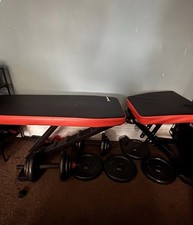 Adjustable Bench + 22kg