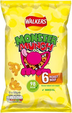Walkers monster munch roast - walkers,
