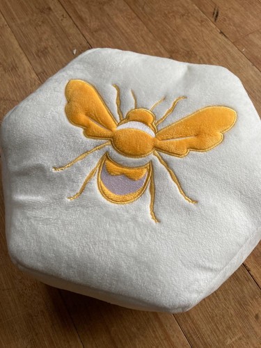 Hive plush pillow - hive,