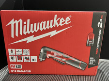 MILWAUKEE M12 C12 RAD-202B | 12V SUB COMPACT RIGHT ANGLE DRILL KIT | 2 X 2.0 AH