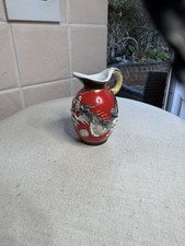 Miniature Japanese Satsuma Ware Jug Beautifully Decorated In Excellent Condition