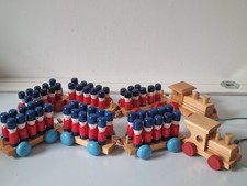 Vintage Wooden Pull-Along