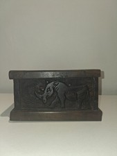 Vintage african trinket - vintage, box