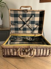 Vintage Large Sturdy Wicker