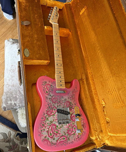 Fender telecaster pink paisley - fender,