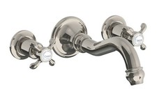 Lefroy Brooks LaChapelle 3th wall mounted BATH filler tap – NICKEL - FH1290NK