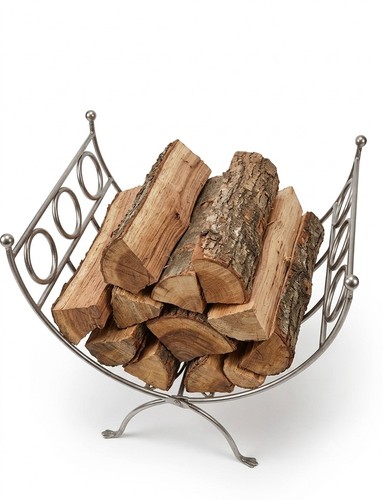 Firewood log rack - store, metal