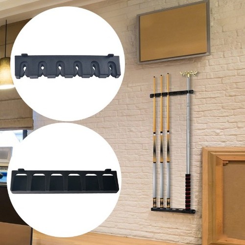Pool cue rack wall - pool,