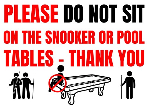 Not put drinks pool or - do,