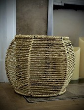 Indian Gold Jute Sitting Stool