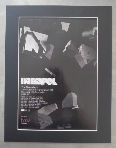 Interpol 2010 tour promo - tour,