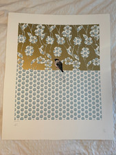 SOLD OUT Charming Baker, Bird II, Limited Edition Screenprint, Signed Numbered