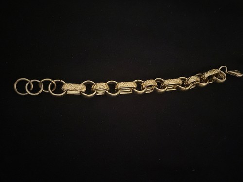 Gold belcher bracelet men - gold,