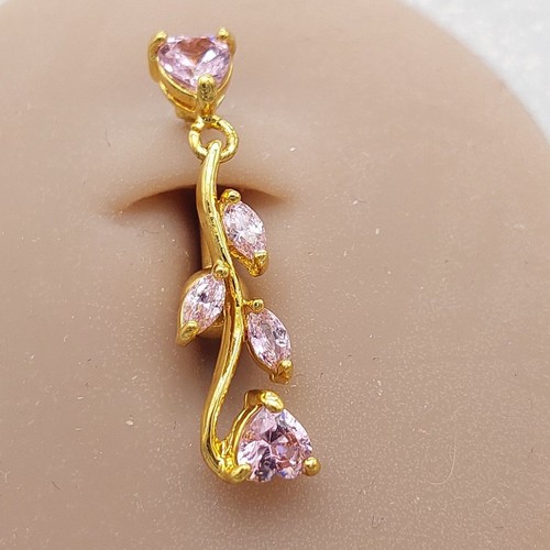 Belly bars button piercing - belly, bar