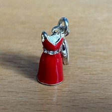 Tiny Charm Red Dress | NEW | Jewellery | Dolls House | Micro | Fantastic Details