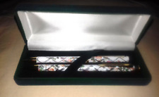 CASED ENAMELED PEN & PENCIL