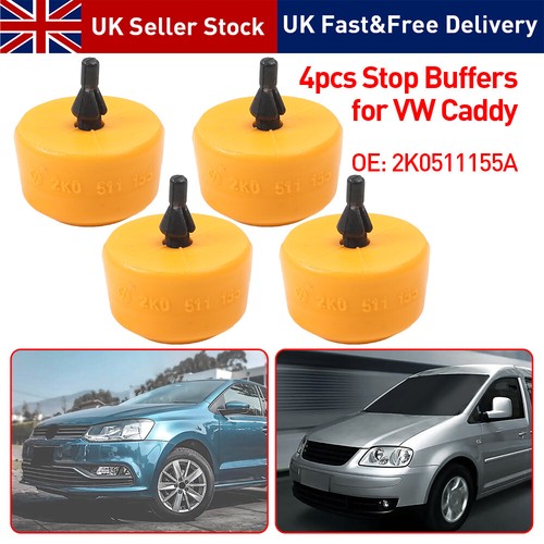 Rear bump stop leaf - 4x,