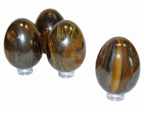 Tiger iron crystal - egg, 50mm