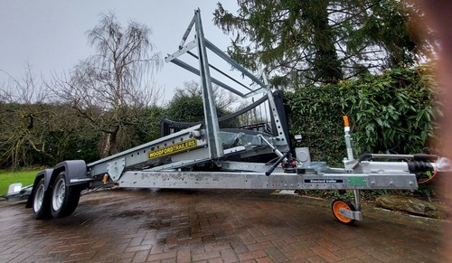Car transporter trailer - transporter,