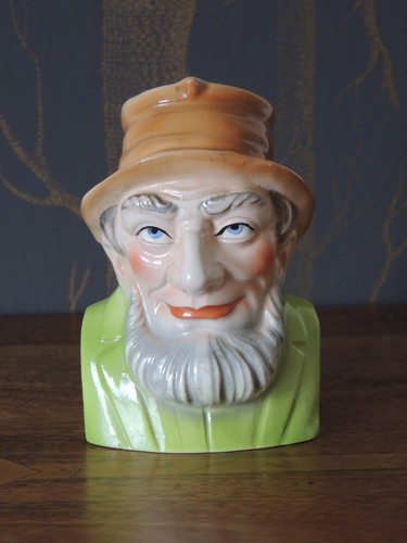 Pottery head character jug - character,