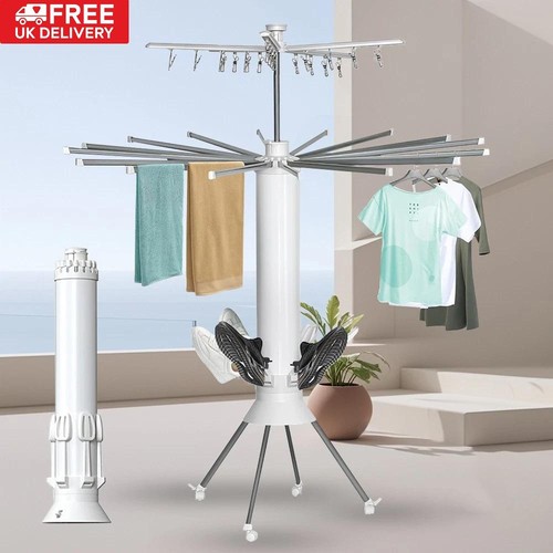 Clothes airer drying - clothes,