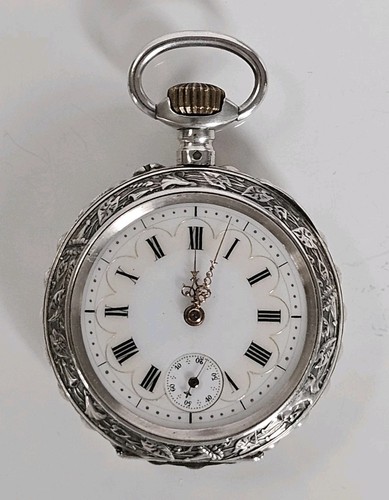 Antique 800 silver swiss - antique,