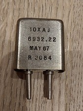 Tested and Working - Crystal 10XAJ 6932.22 MAY 1967 R3084 1.0khz