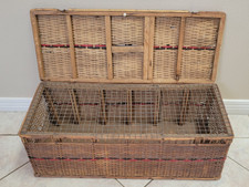 Fantastic Antique Large Wicker