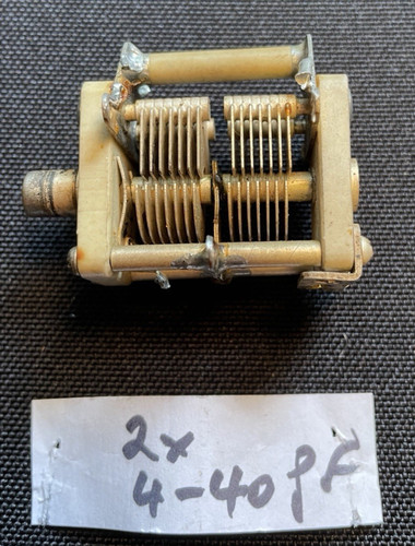 Vintage dual gang variable air - vintage,