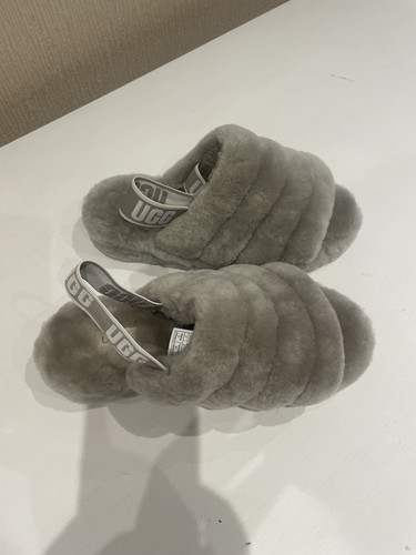 Ugg grey faux fur - ugg,