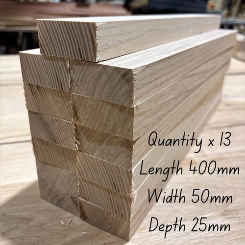 Planed ash offcuts craft - offcuts,