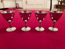 Silver Plated Egg Cups Circa 1940
