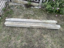 6 Foot Concrete Fence Posts X2
