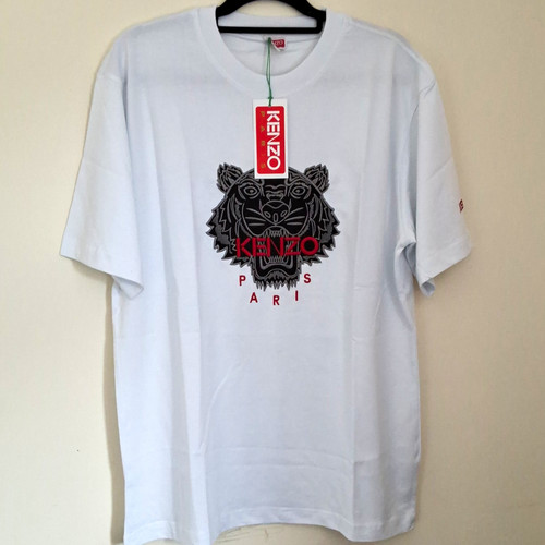 Kenzo men white tiger head - kenzo,