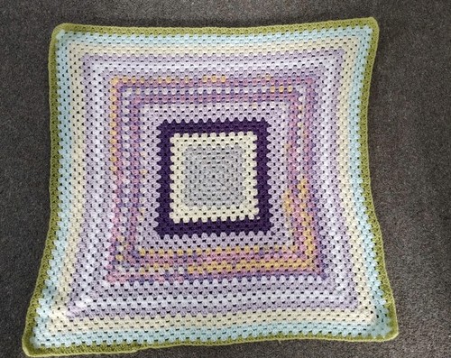 Handmade giant granny square - handmade,