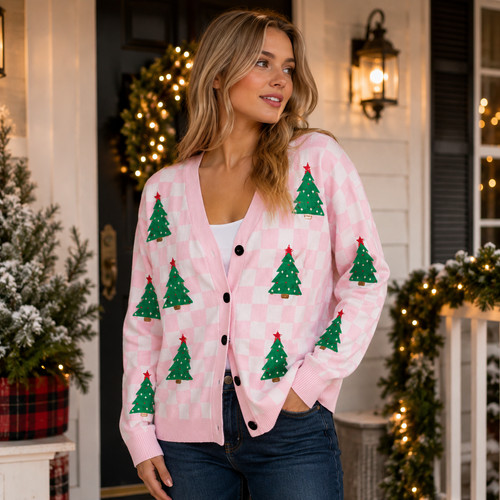 Christmas tree checkered - christmas,
