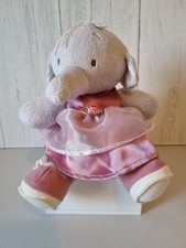 Mothercare Humphrey’s Corner Lottie Elephant Pink Dress Soft Toy Please Read