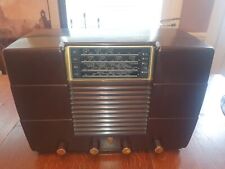 VINTAGE PHILCO A-547B VALVE RADIO RECEIVER  BAKELITE
