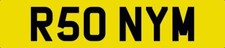 RONNY M NUMBER PLATE RON RONS